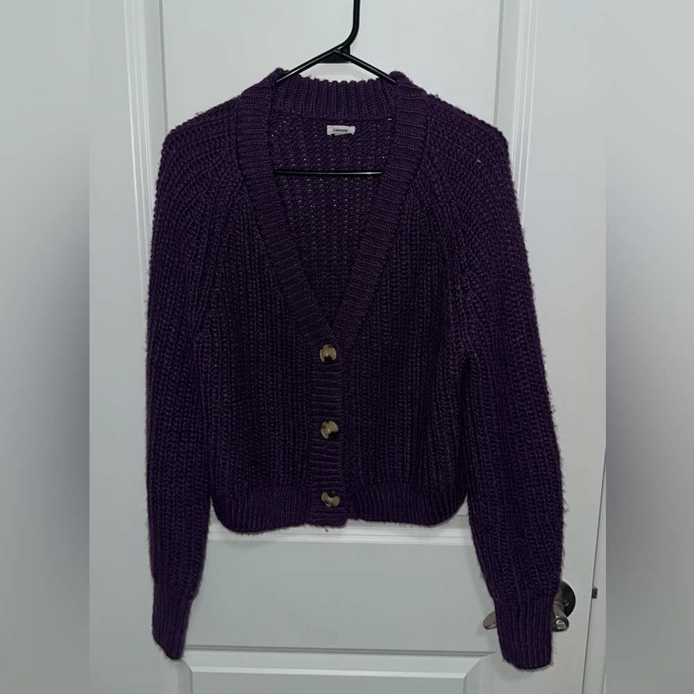 Garage Women Crop Sweater Top